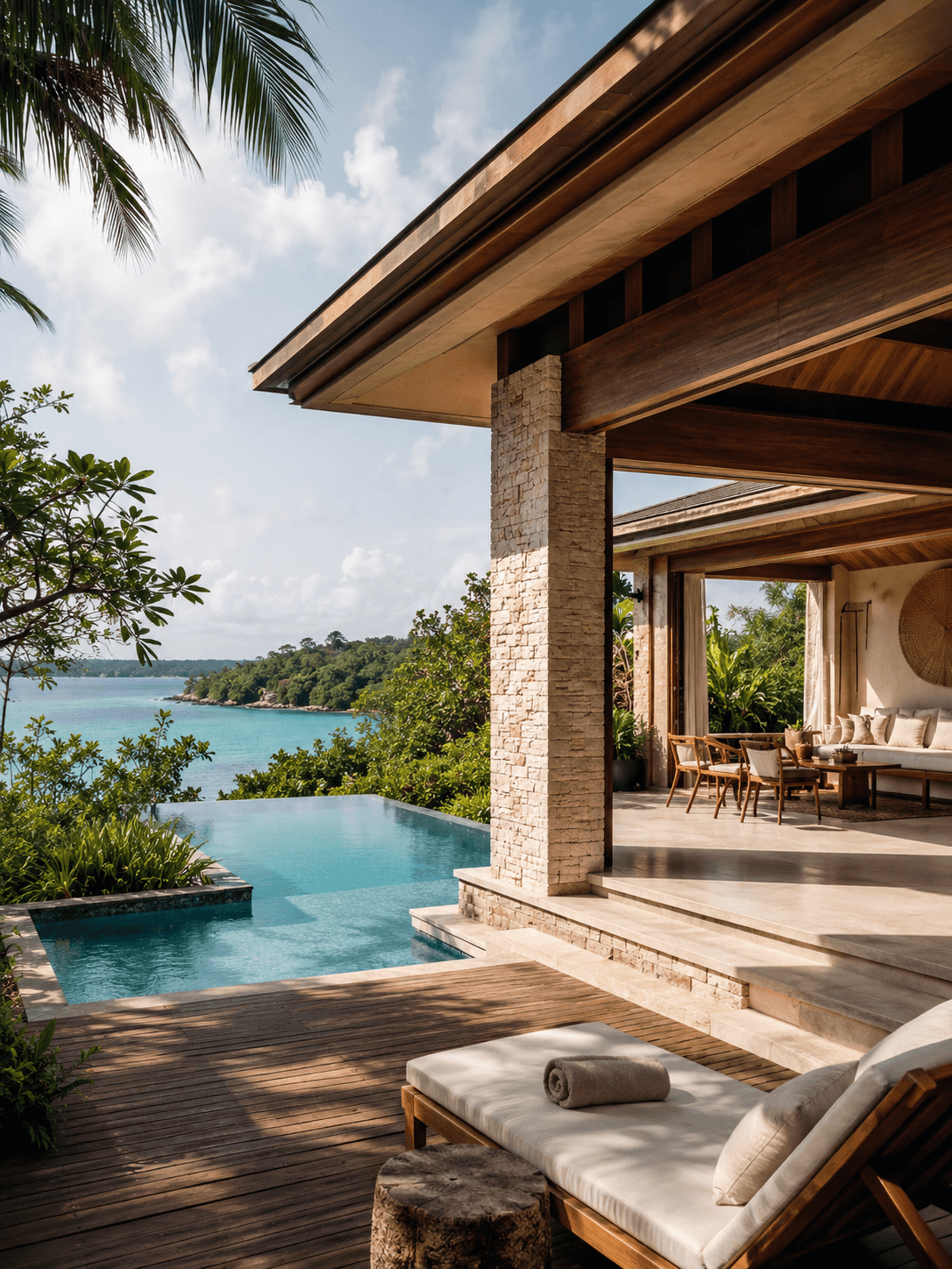 Waterfront villa at Wahoo, Efate, Vanuatu